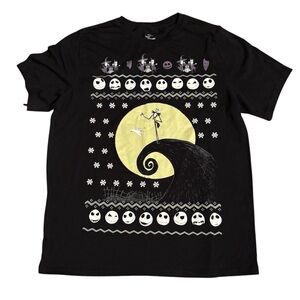 Disney's The Nightmare Before Christmas Jack Skellington T-shirt Size XL